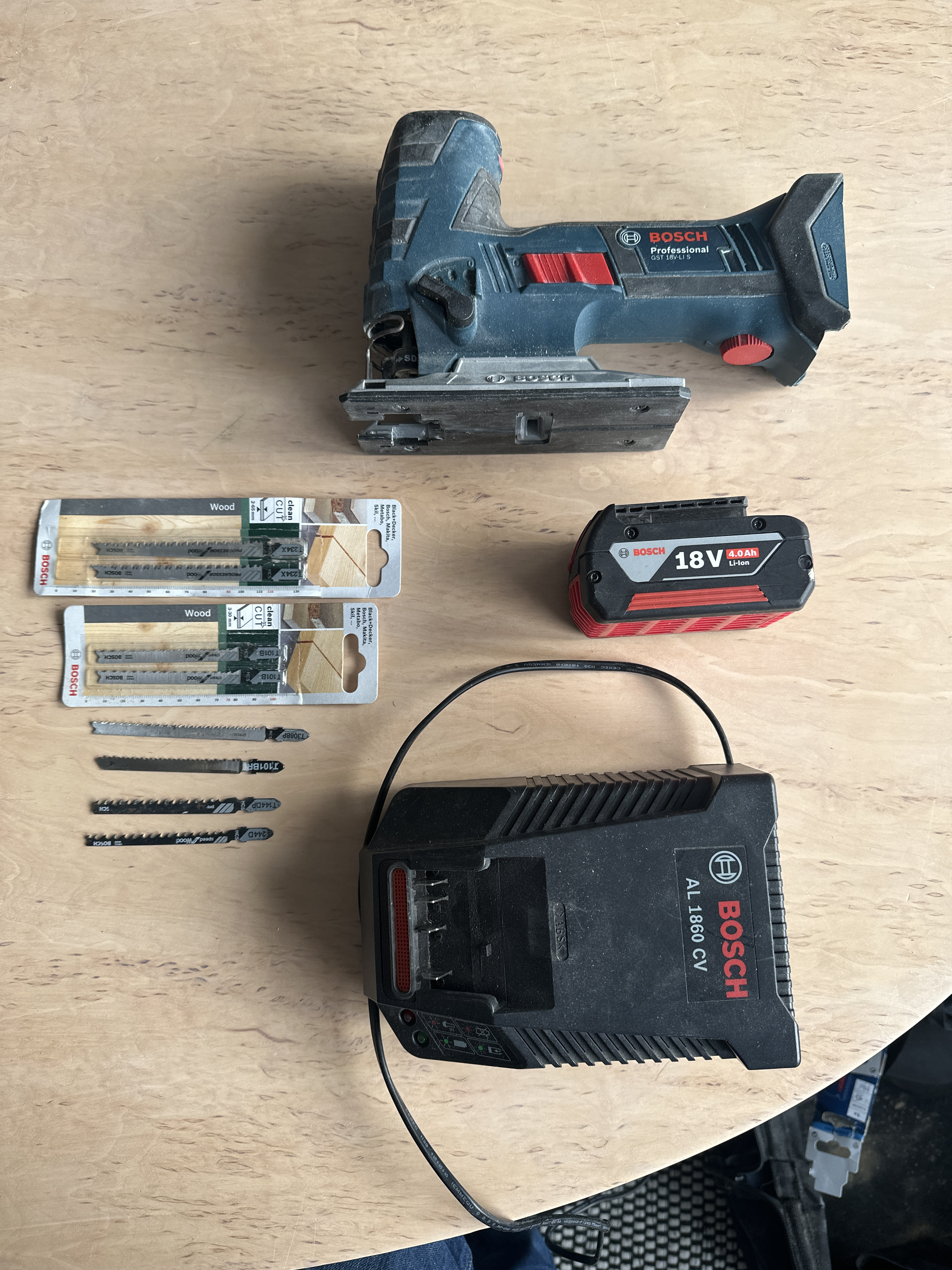 Bosch gst 18v-li s professional sticksåg