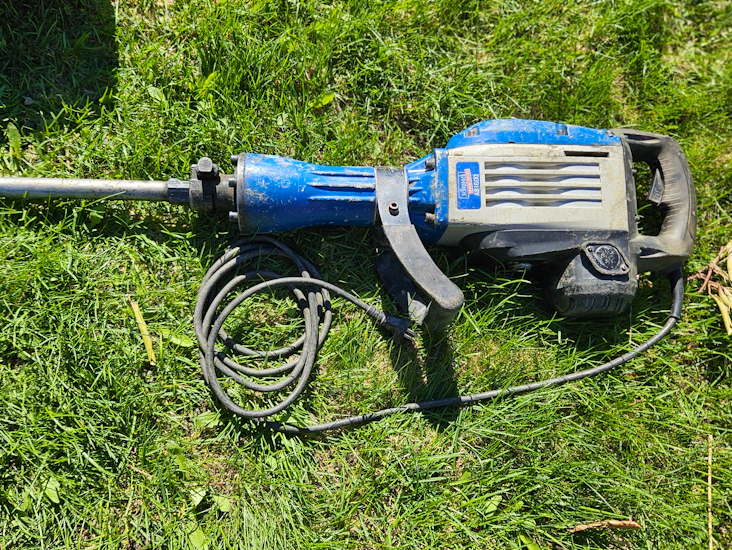 Stor piggemaskin/meiselhammer 16kgg