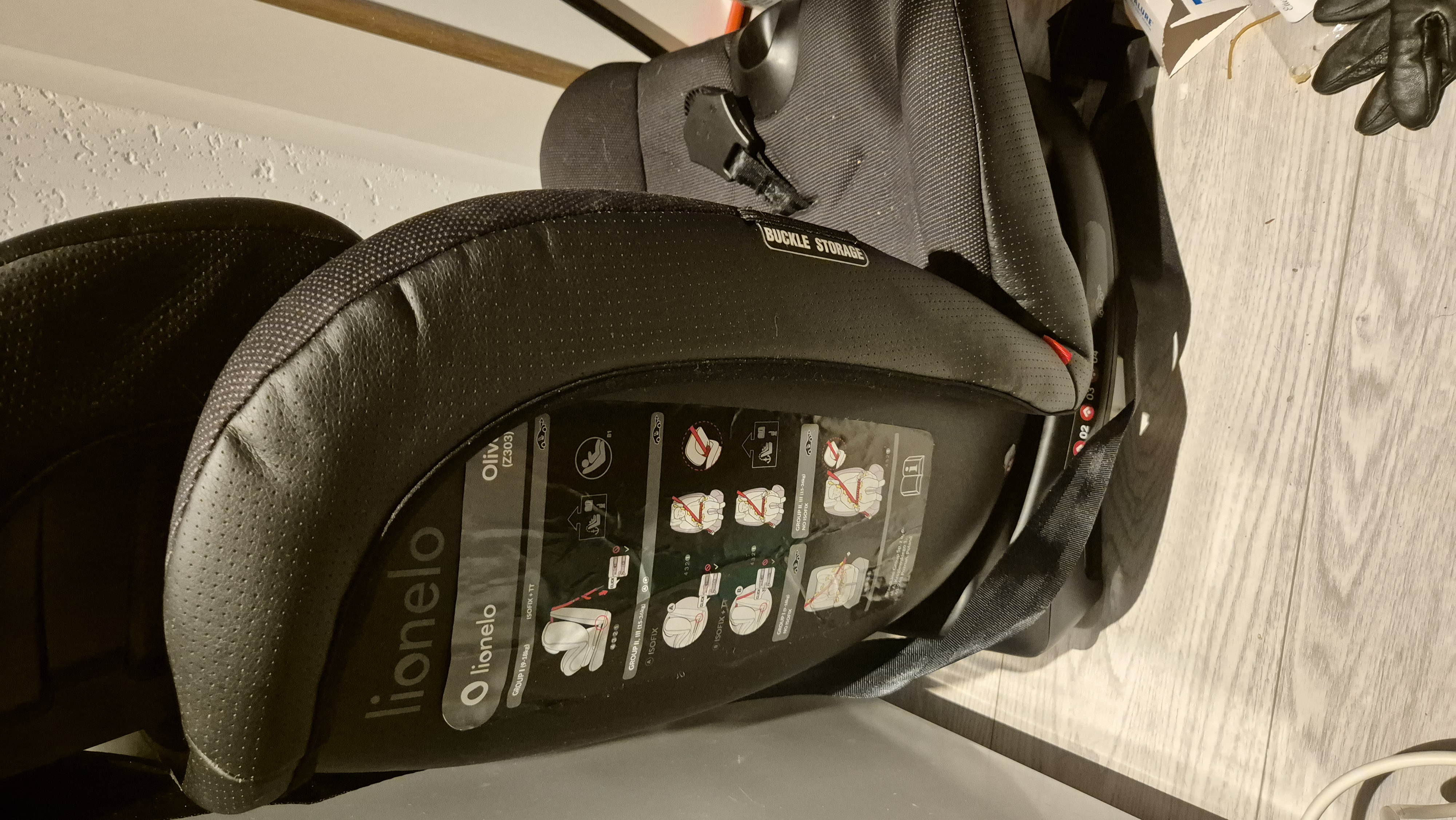 Lionelo isofix 9-36kg