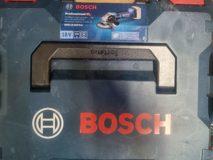 Batteridrevet vinkelsliper