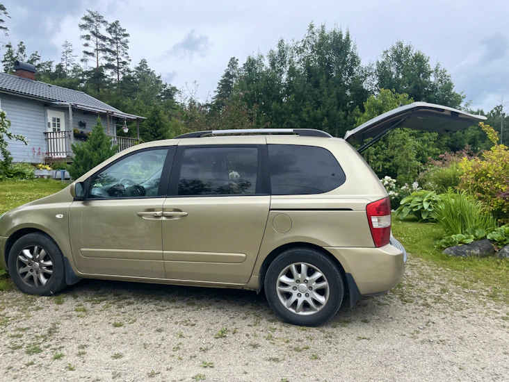 Kia carnival, 7-sitsig, automat