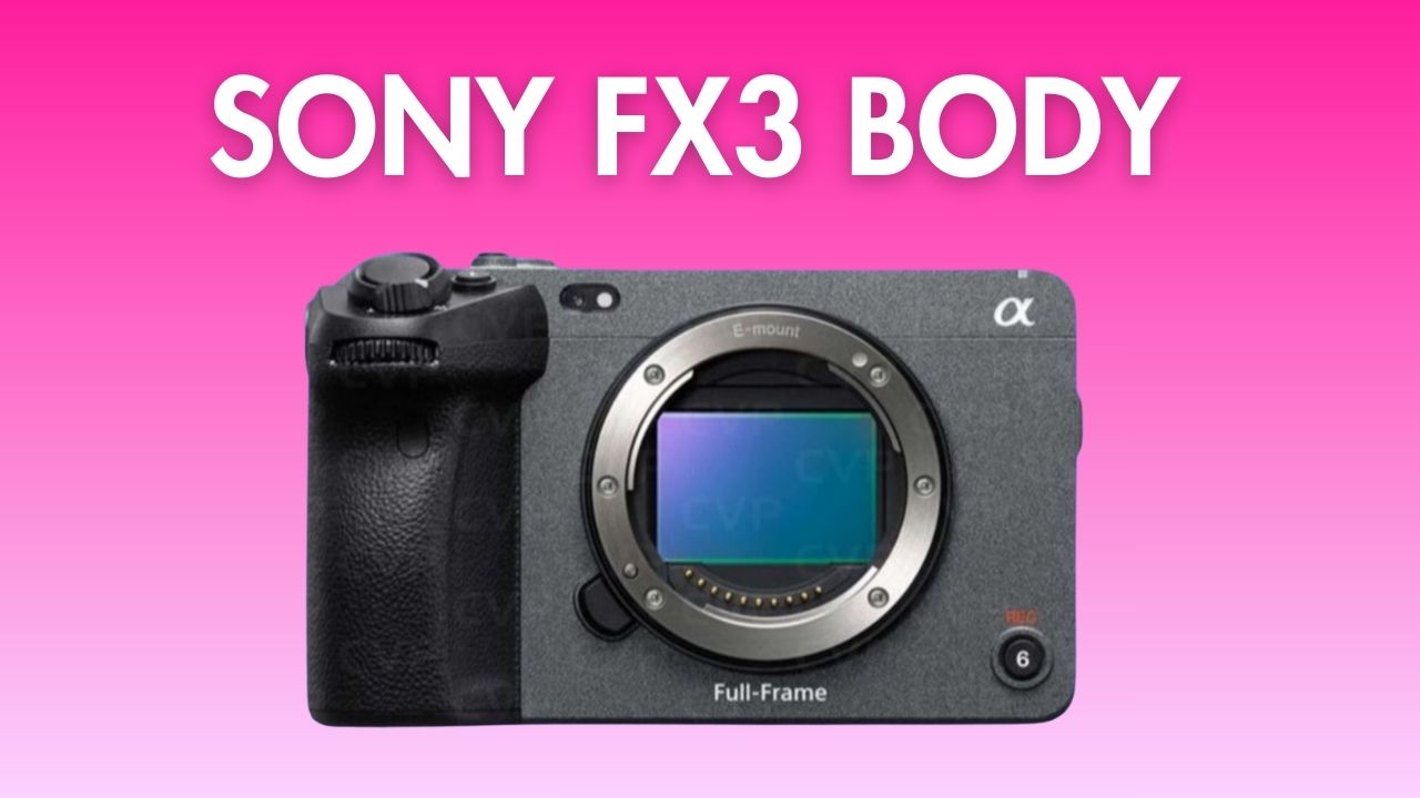 Sony fx3 full frame body