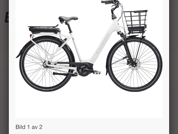 Elcykel ecoride cresent