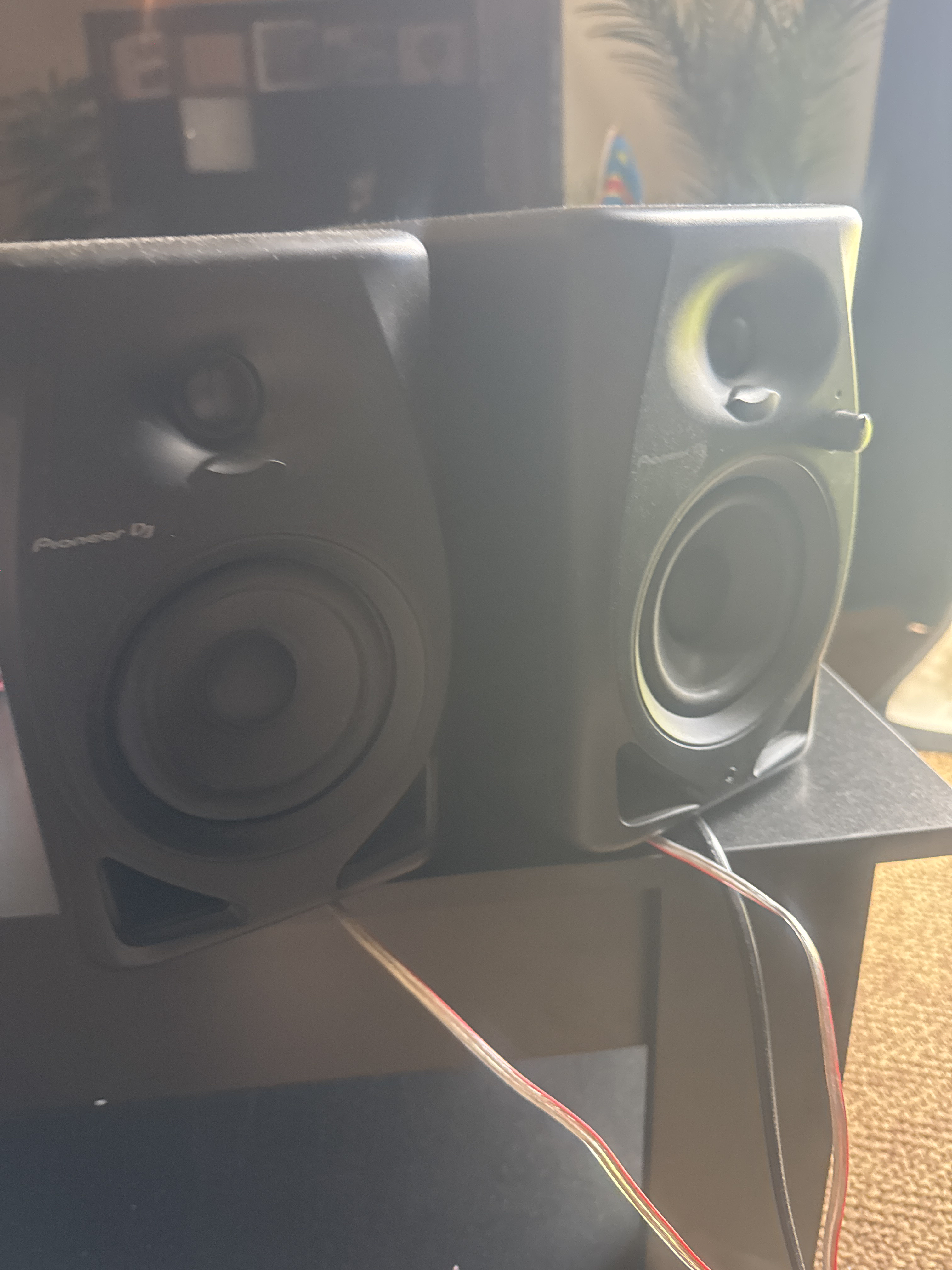 Pioneer dj dm-40d 4" active wired desktop