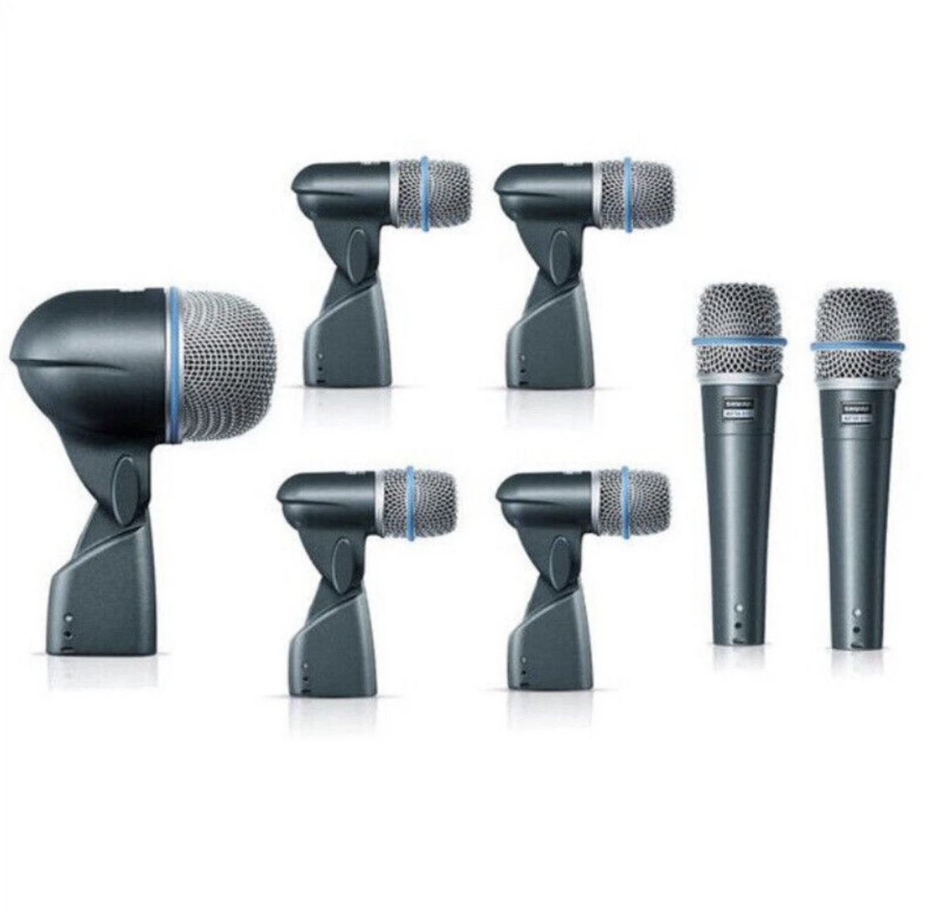 Shure dmk drums mic set