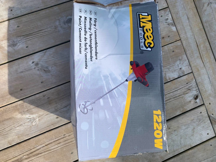 Cementblandare för mindre arbeten