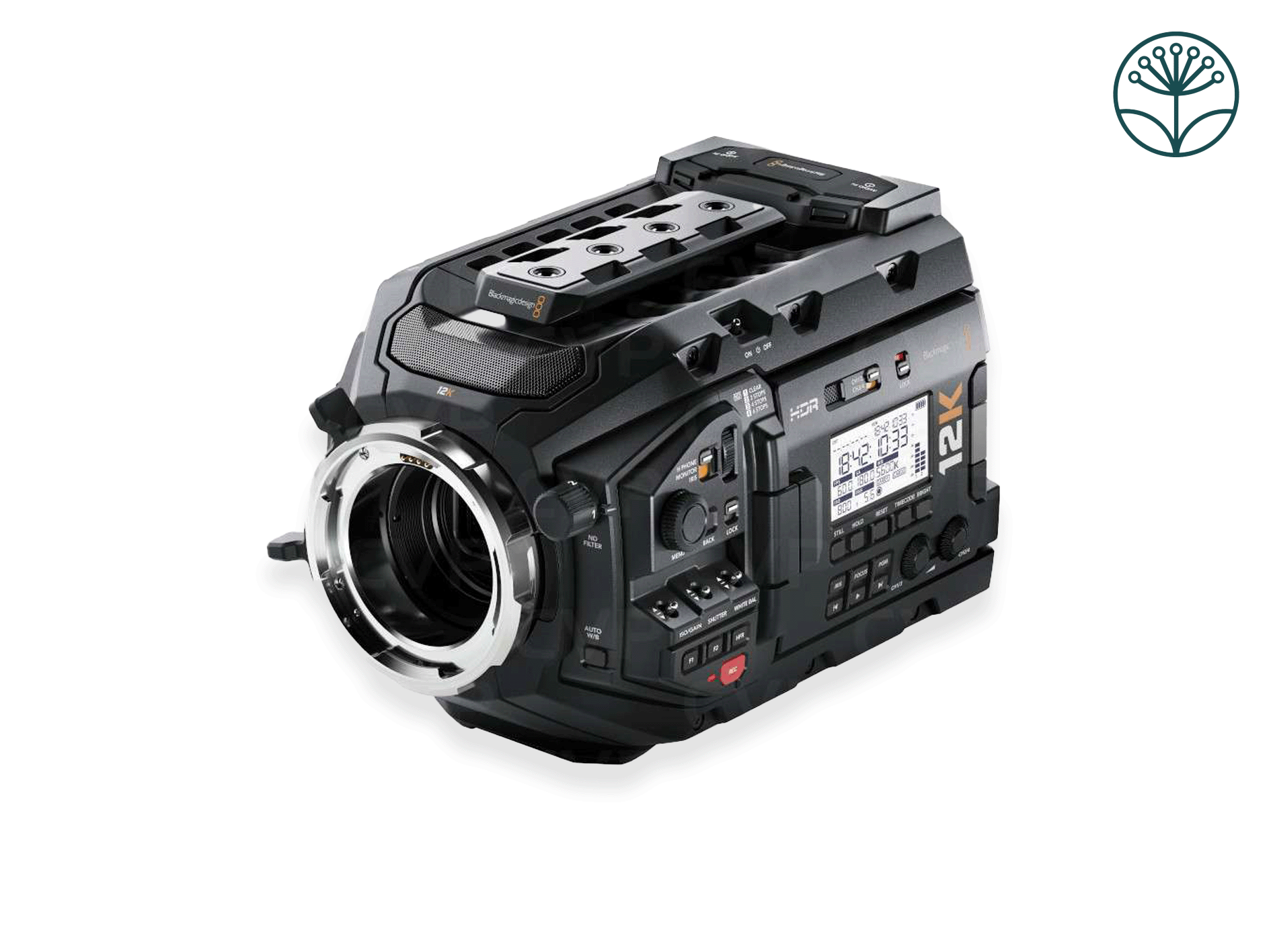 Blackmagic ursa mini pro 12k pl mount - netflix approved