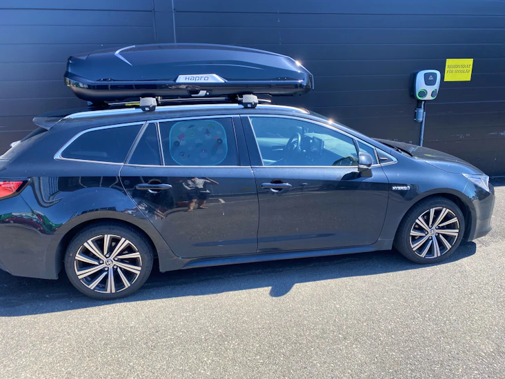 Stor takbox 560l med takräcken