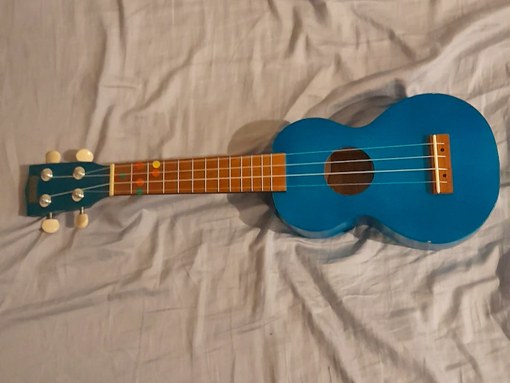 Teal mahalo ukulele