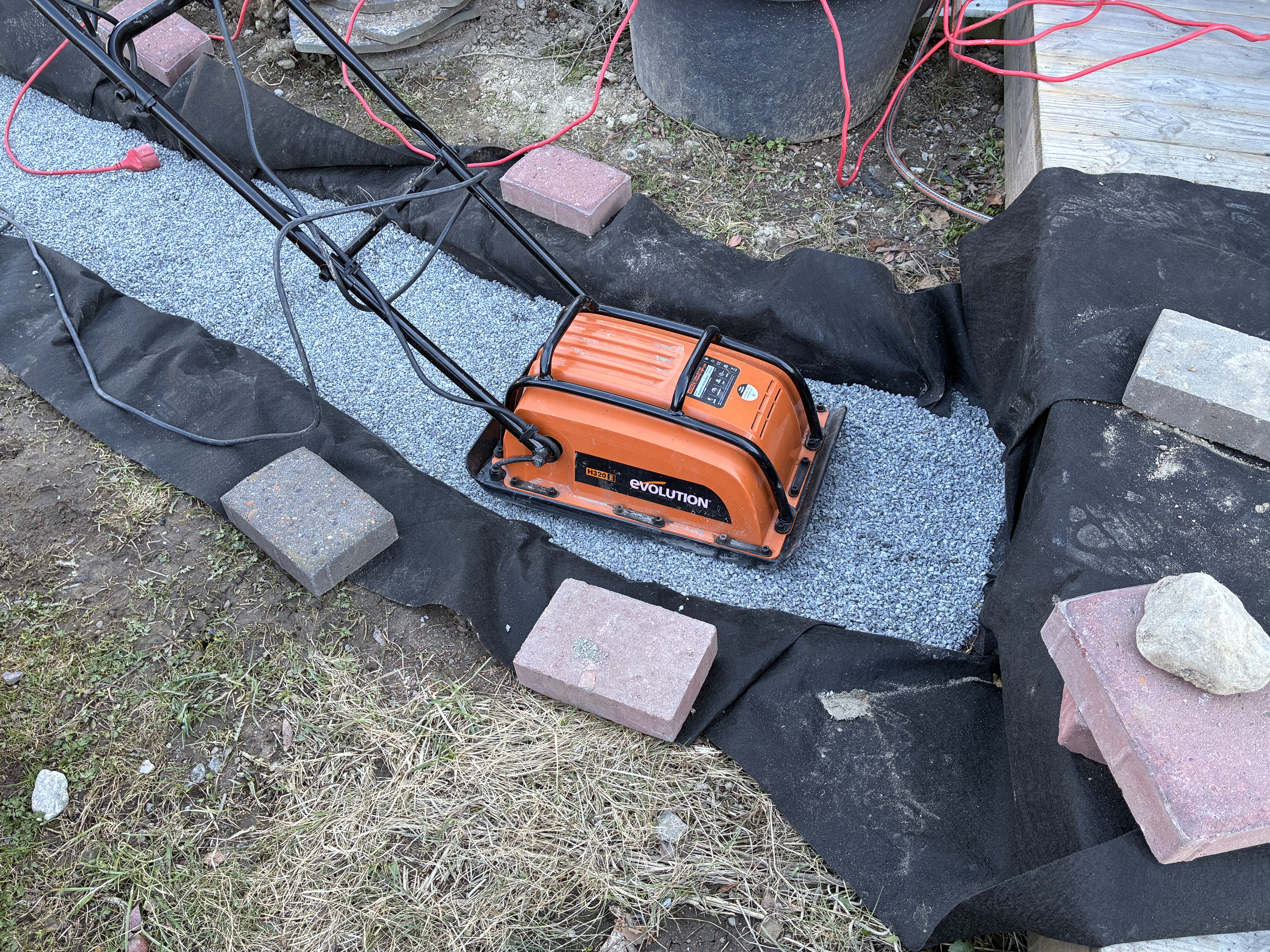 Smidig el markvibrator