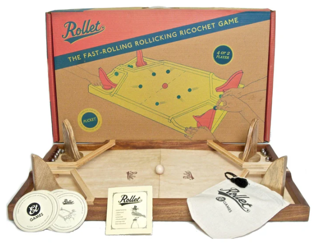Rollet: the fast-rolling rollicking riccochet game