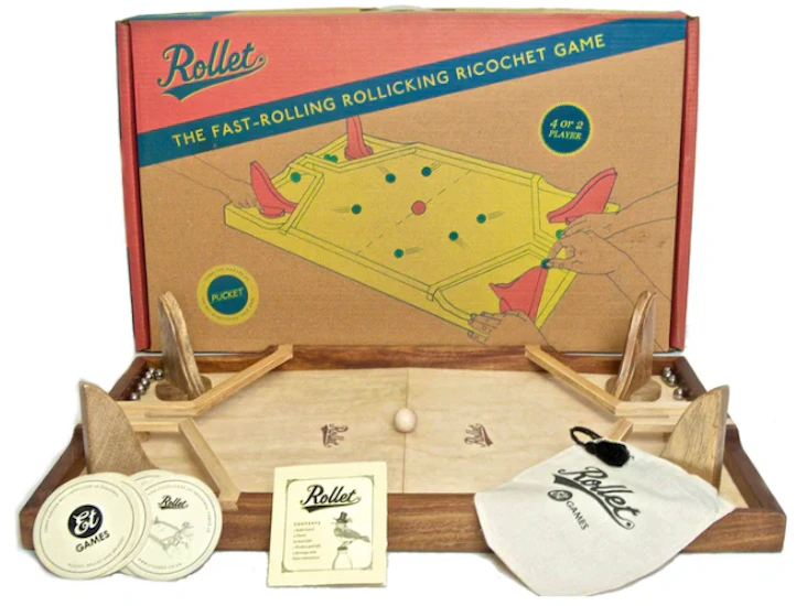 Rollet: the fast-rolling rollicking riccochet game