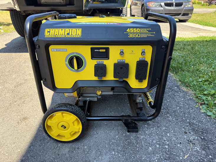 Champion generator for rent
