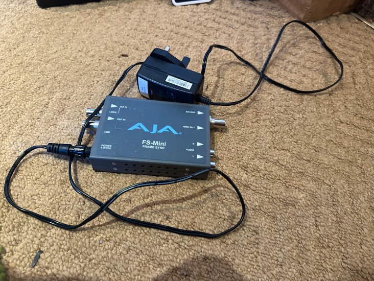 Aja fs-mini frame synchronizer