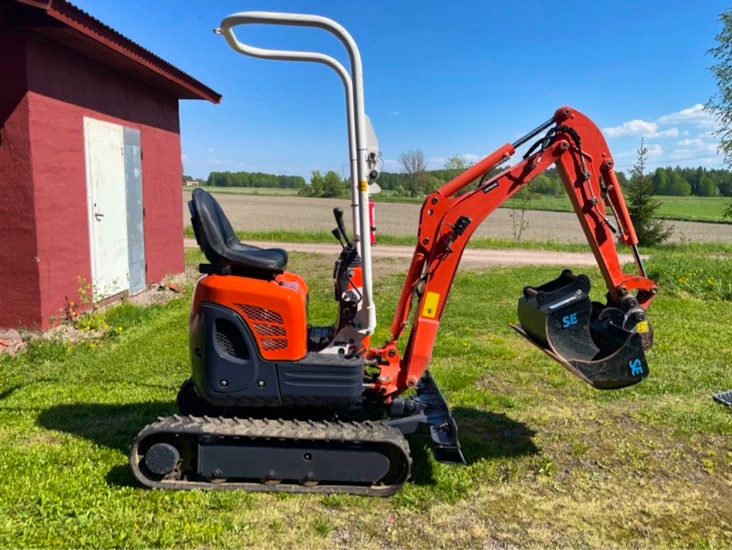 Minigrävare uthyres