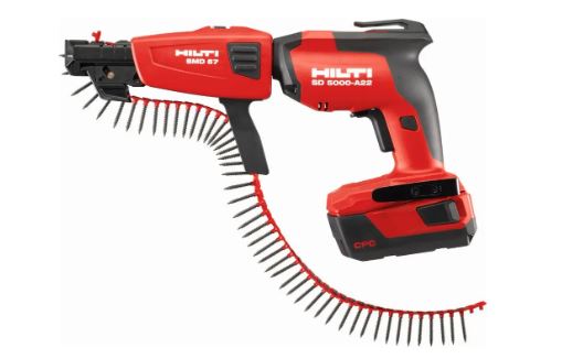 Hilti sd 5000-22 skruautomat (nuron) med forsats og 2x batterier 🔋