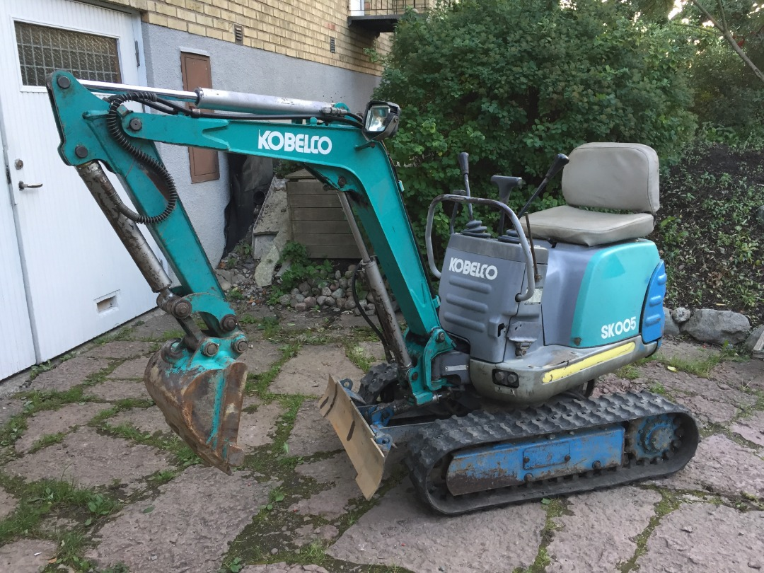 Minigrävare 500 kg