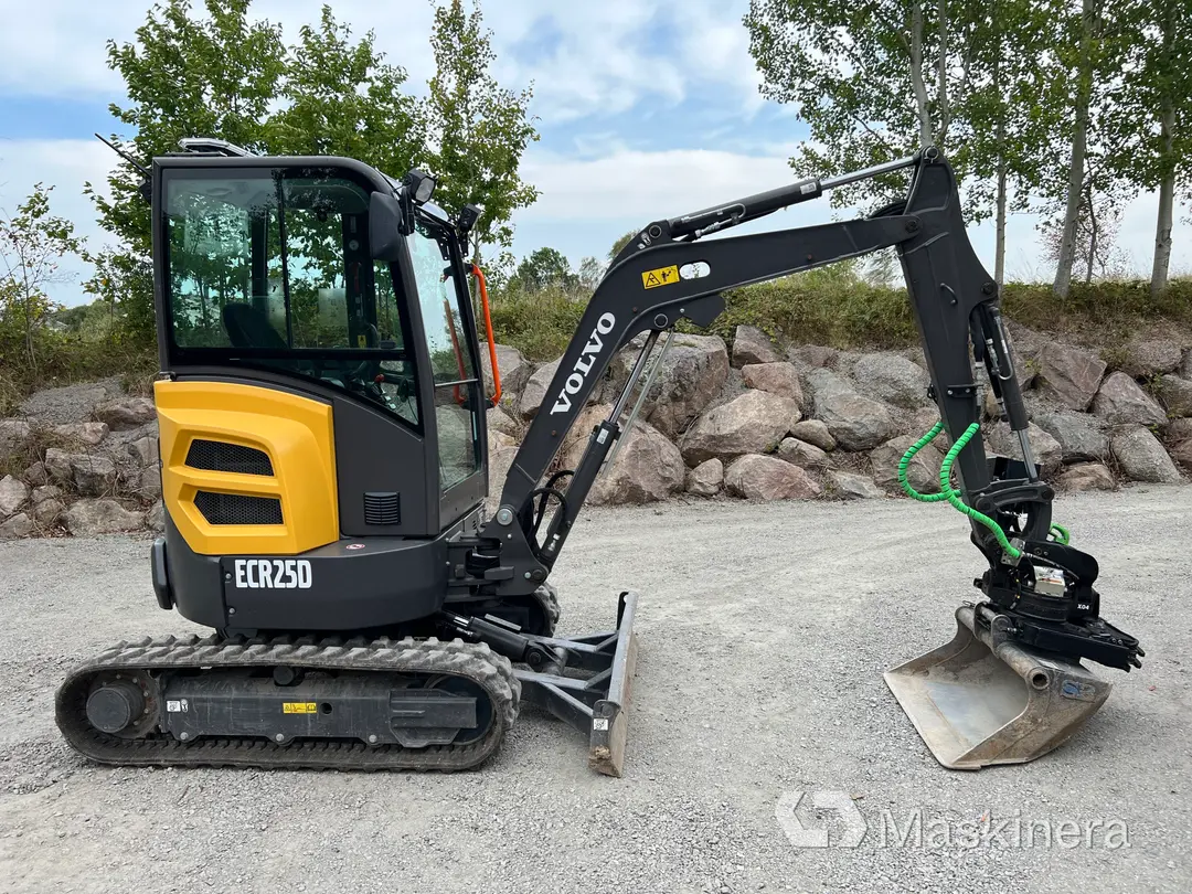Volvo grävmaskin ecr25d 2,5 ton 