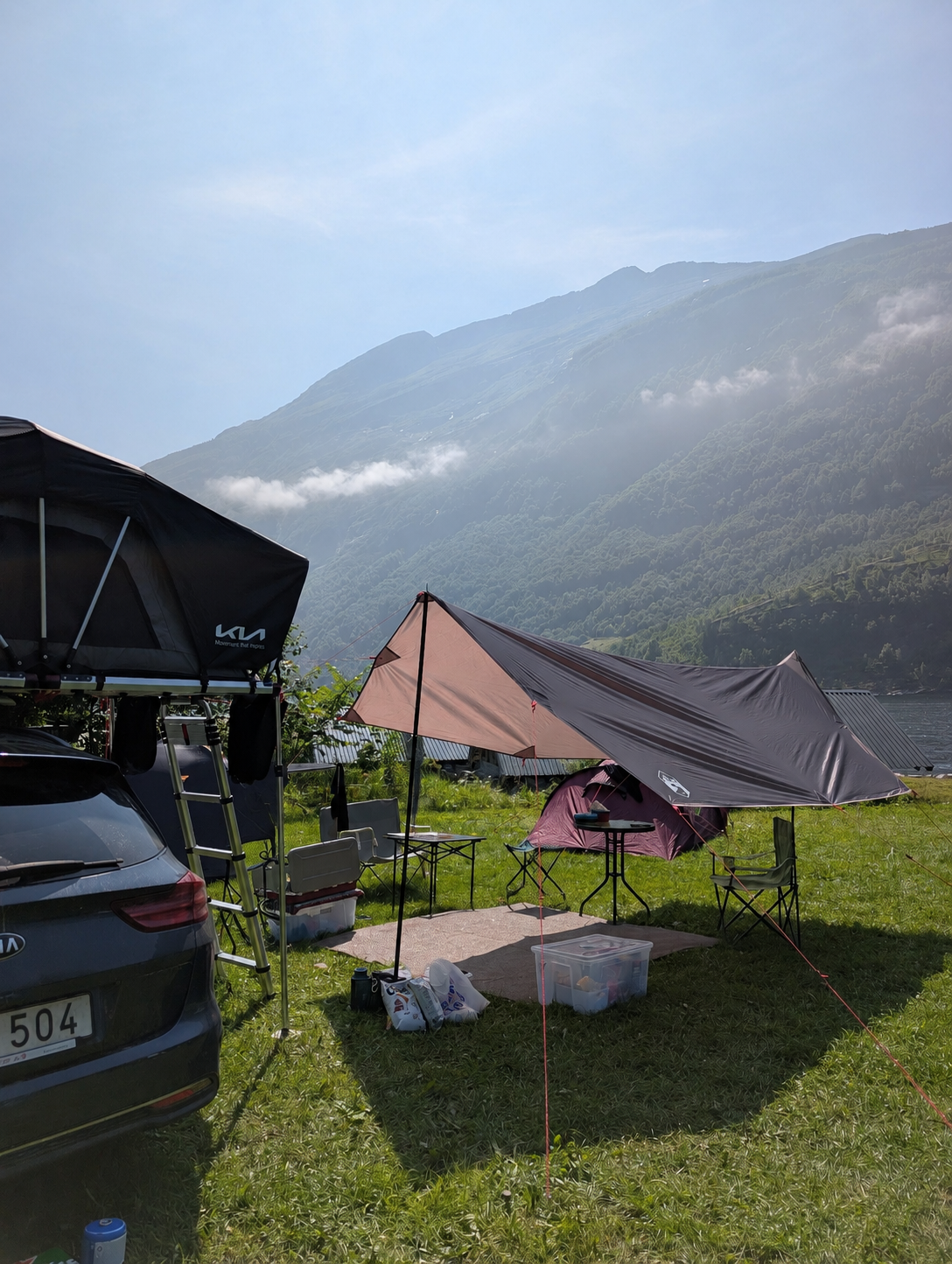 Tarp / regn/sol-skydd