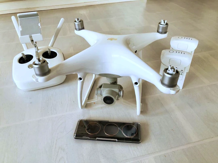 Dji phantom 4 pro inkl. filter