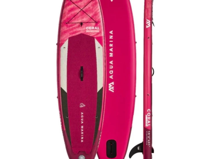 Stand up paddle board. aqua marina coral