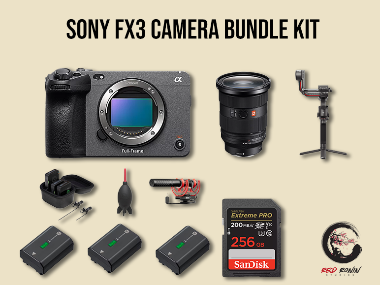 Sony fx3 camera bundle kit