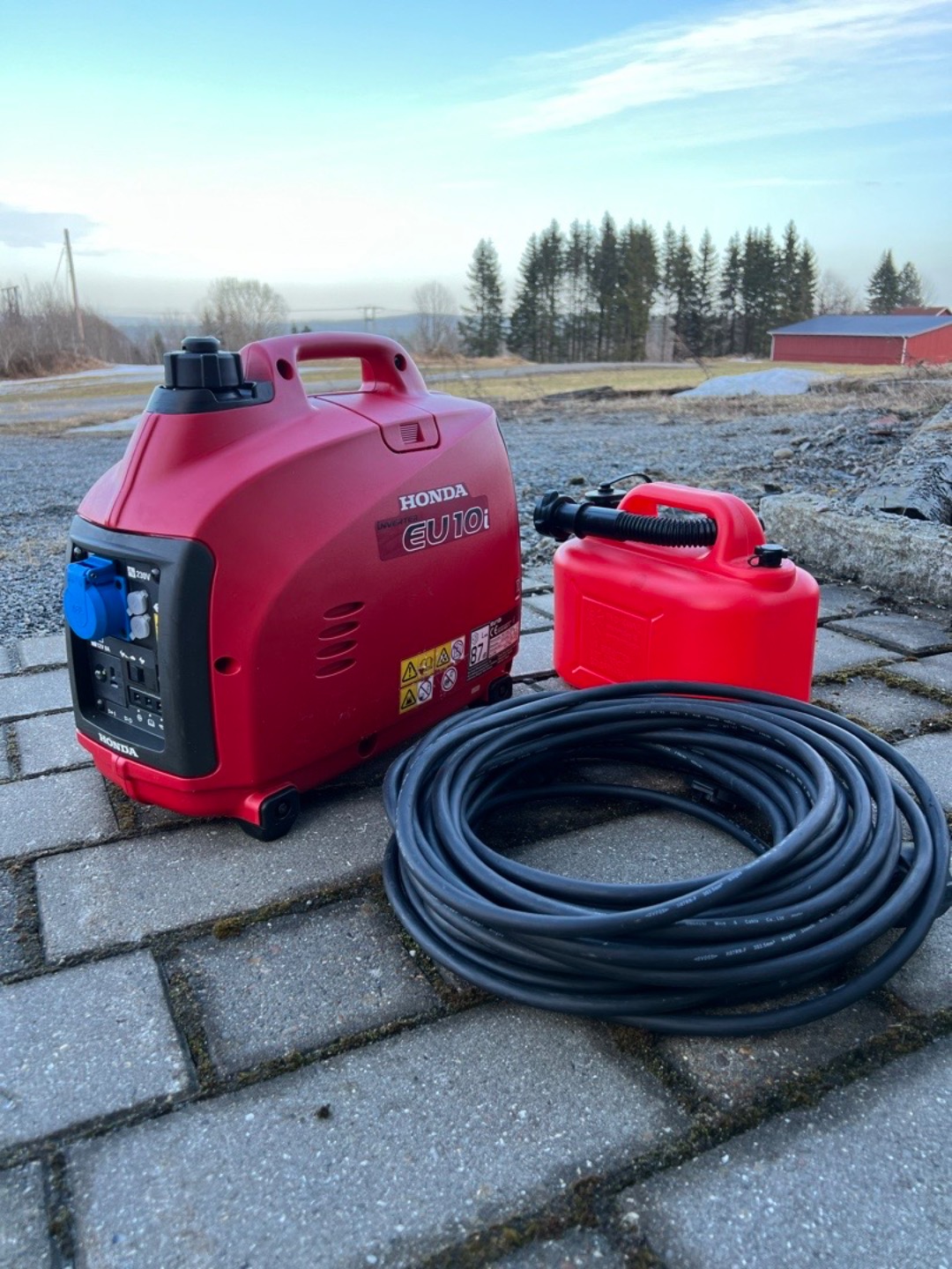 Kompakt honda eu10i strømaggregat 900 watt 