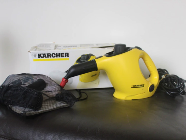 Kompakt handhållen ångvält