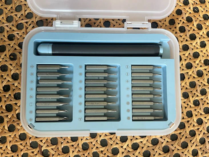 Precisionsmejselsats, 25 delar