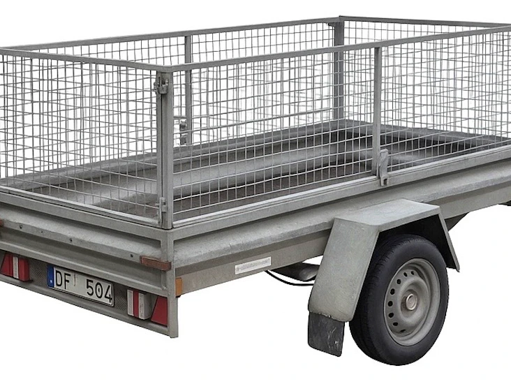 Bromsat gallersläp 750kg