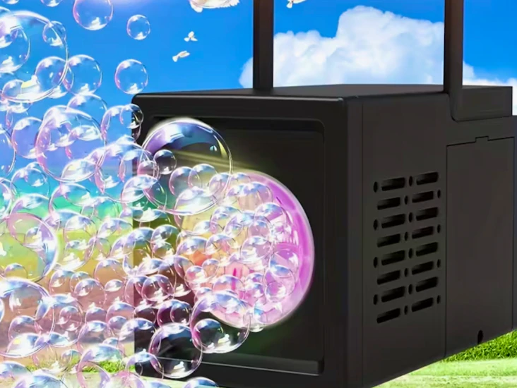 Mindre såpbubbelmaskin