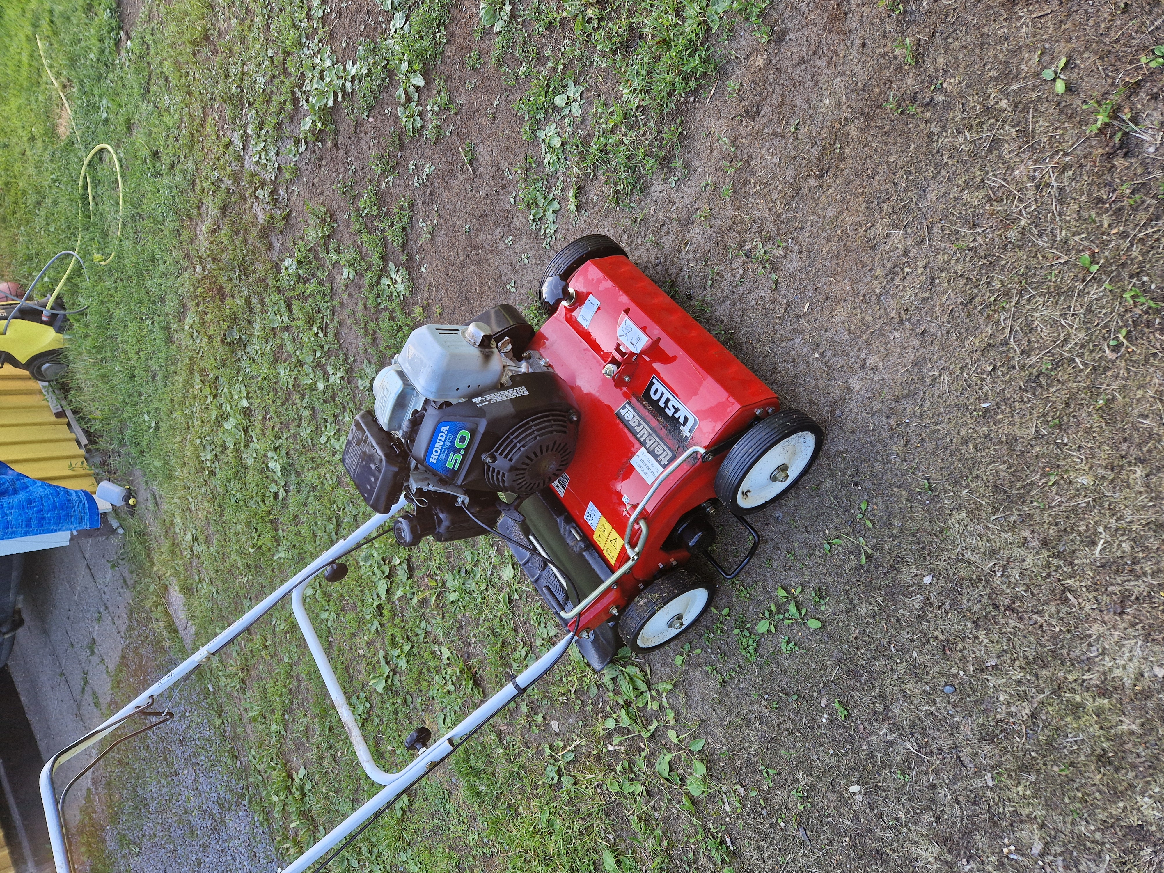 Proffsmaskin med stark honda motor 