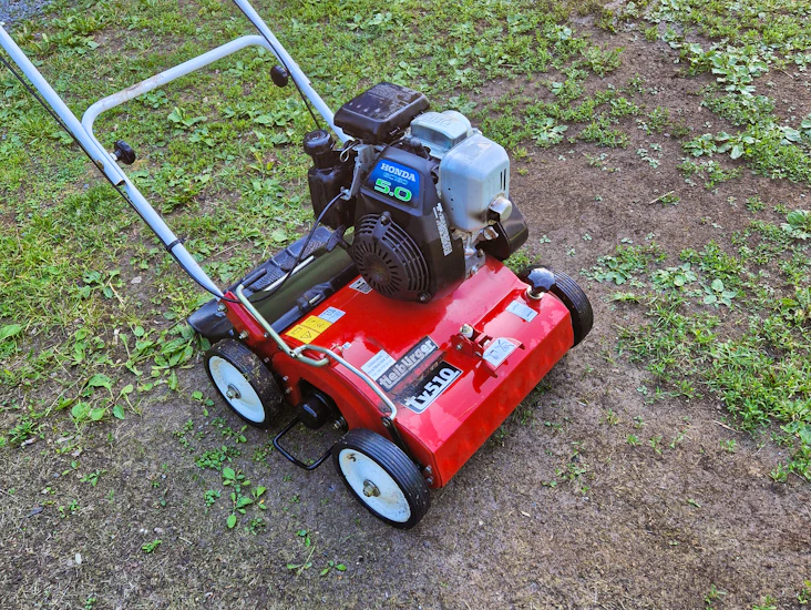 Proffsmaskin med stark honda motor