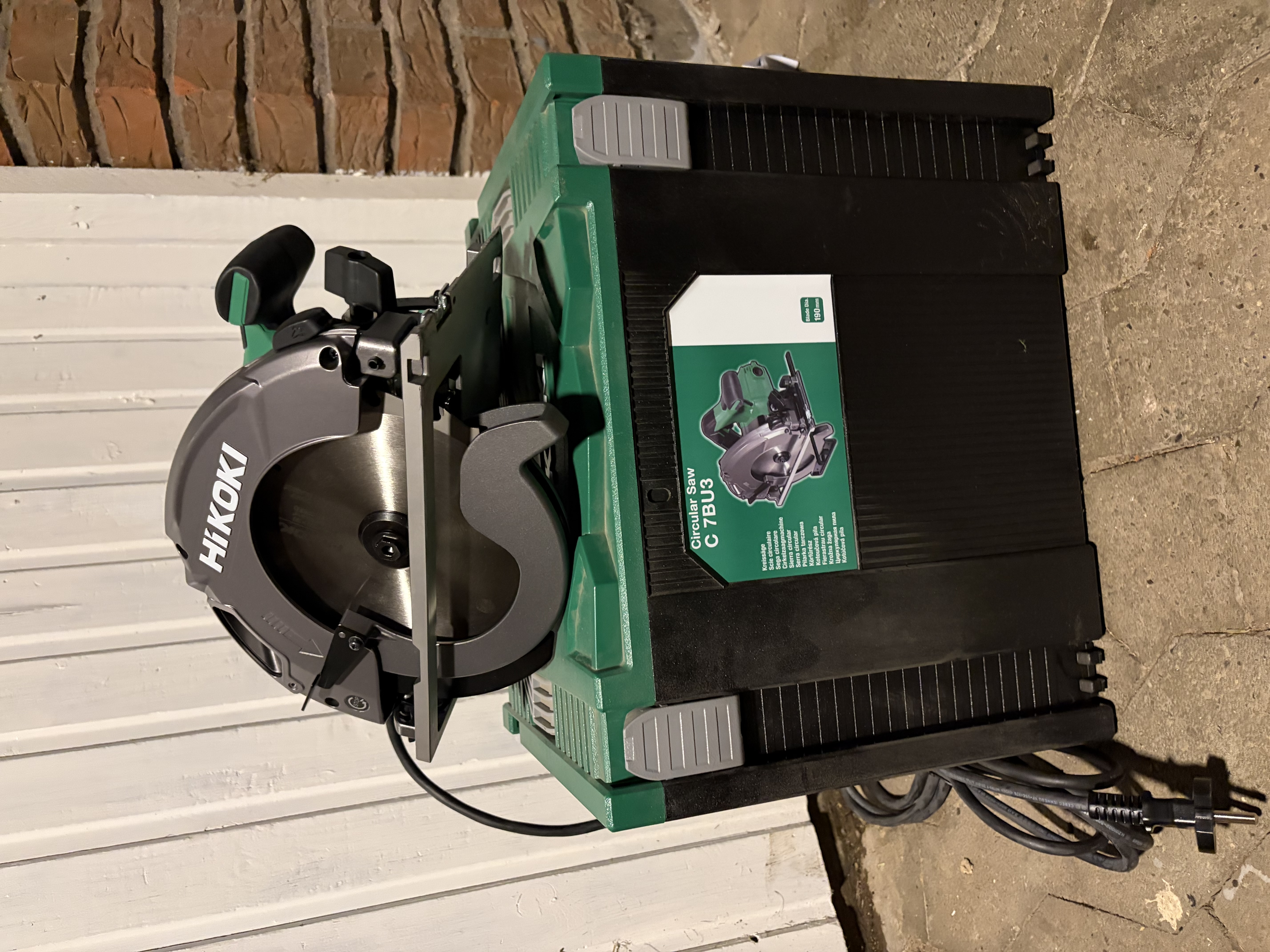 Hikoki c7bu3 rundsav 1300w