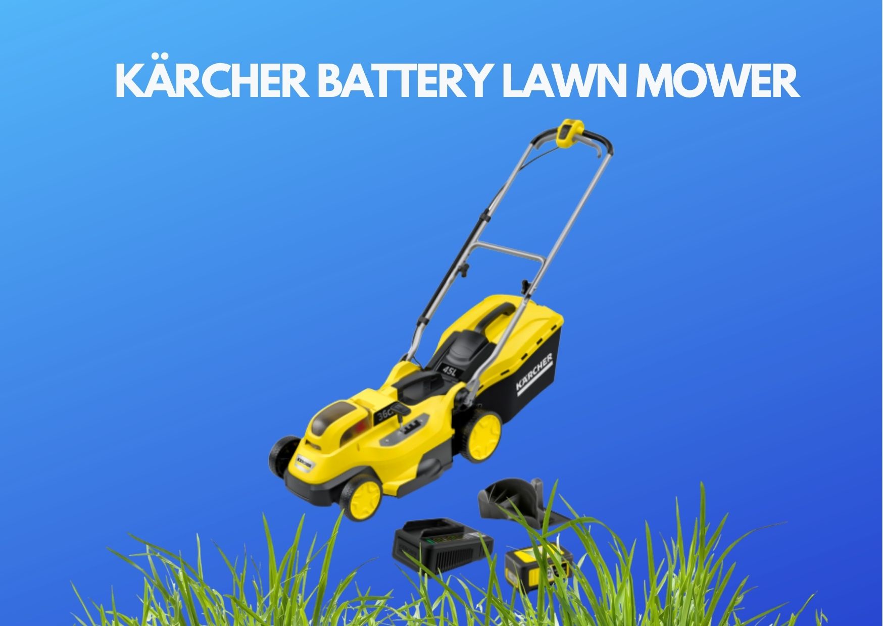 Kärcher cordless lawn mower – battery set 