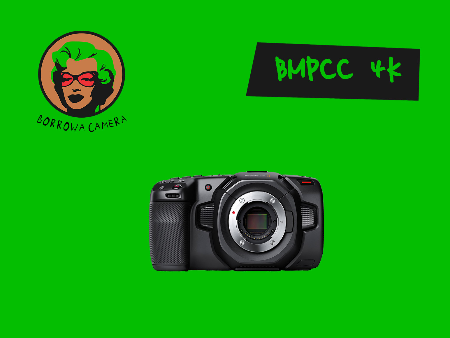 Blackmagic pocket cinema camera 4k - 1x 500gb ssd
