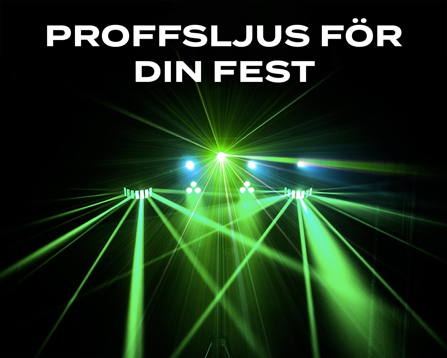 Chauvet gigbar 2 – komplett ljuspaket (laser, strobe, wash)