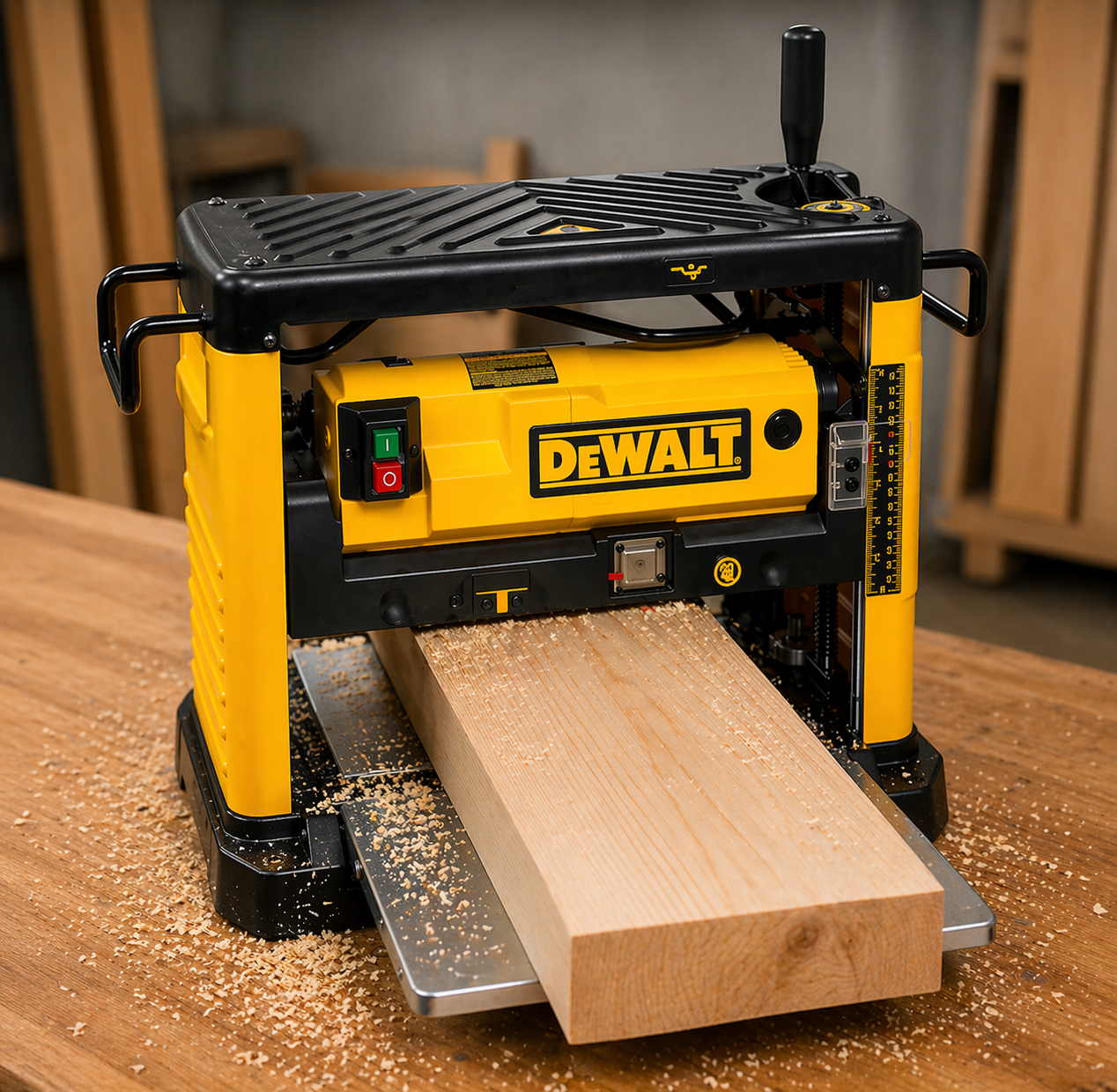 Dewalt dw733 planhyvel / tjocklekshyvel  uthyres (230v)