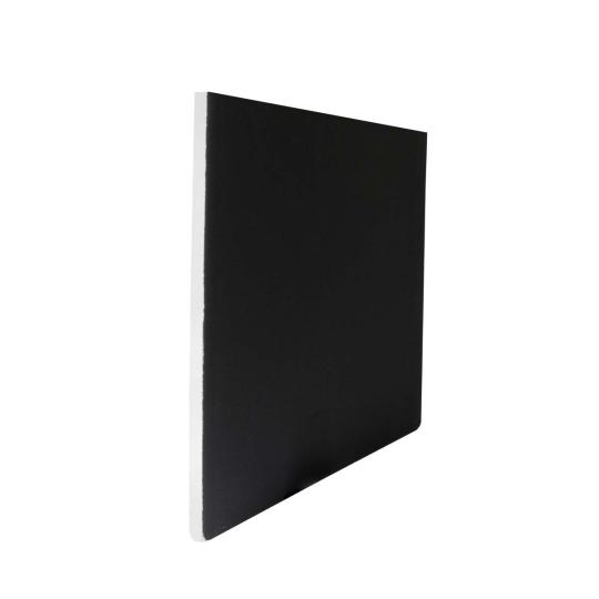 Poly board 4ft x 4ft with polyboard fork to rig on a c-stand reflector black white