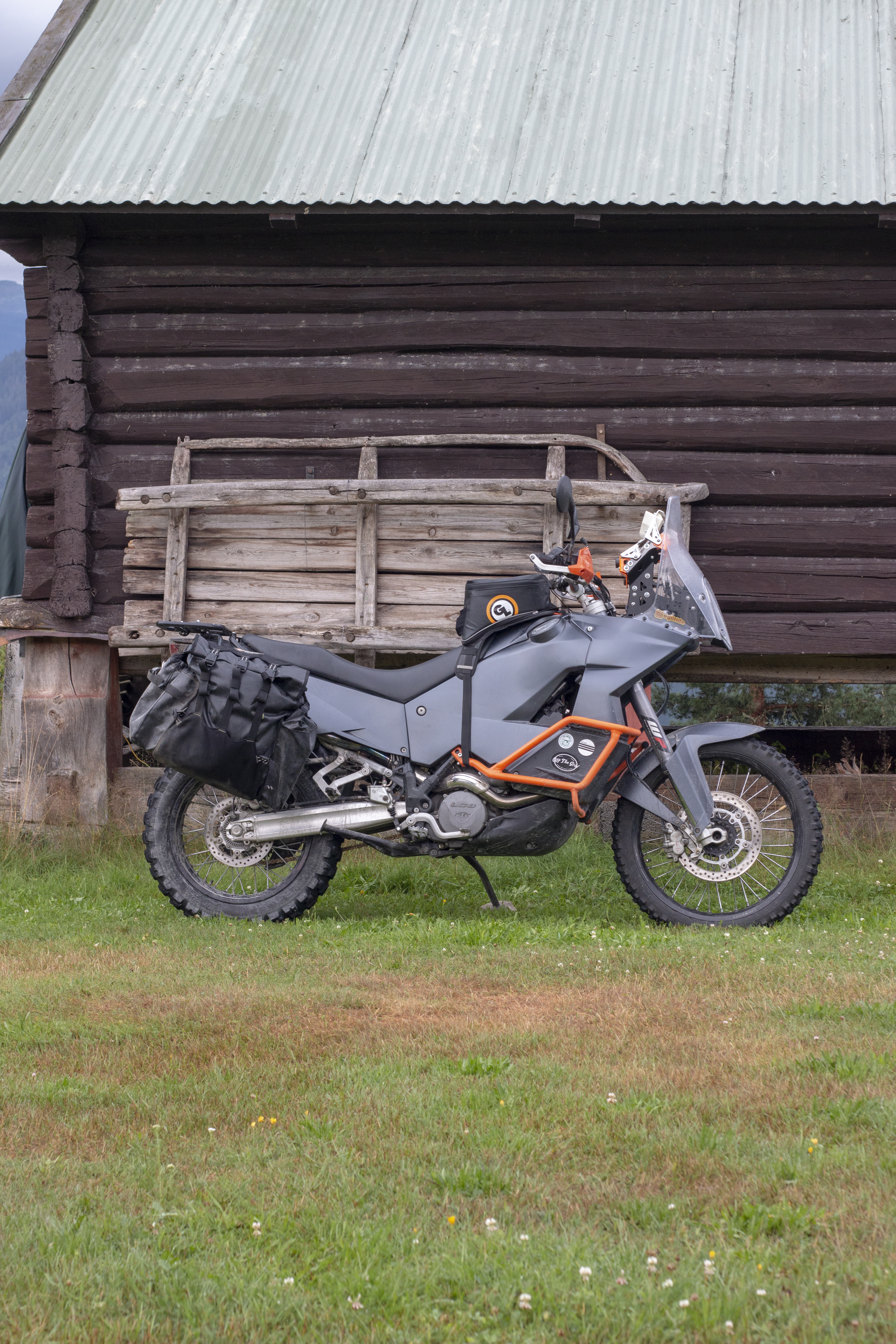 Round the world panniers 90l – vanntette mc-sidevesker m/fester