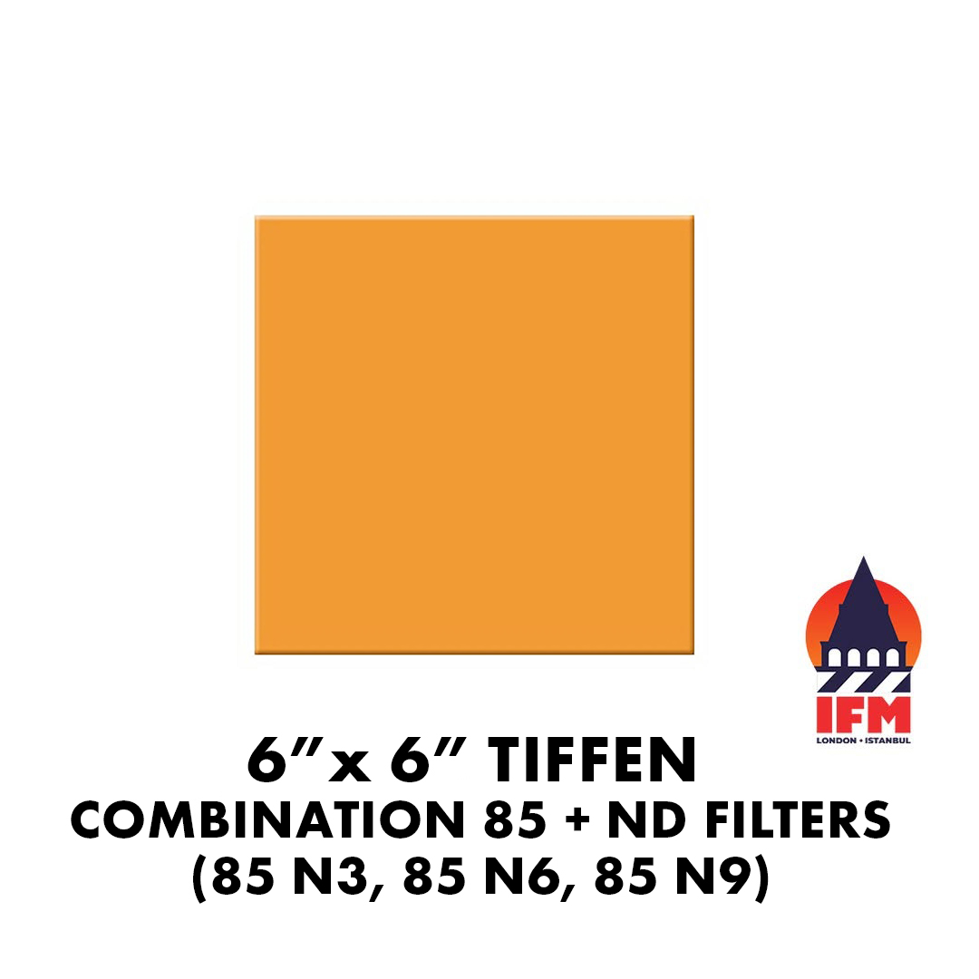 6" x 6 ” tiffen combination 85 + nd filters (85 n3, 85 n6, 85 n9)