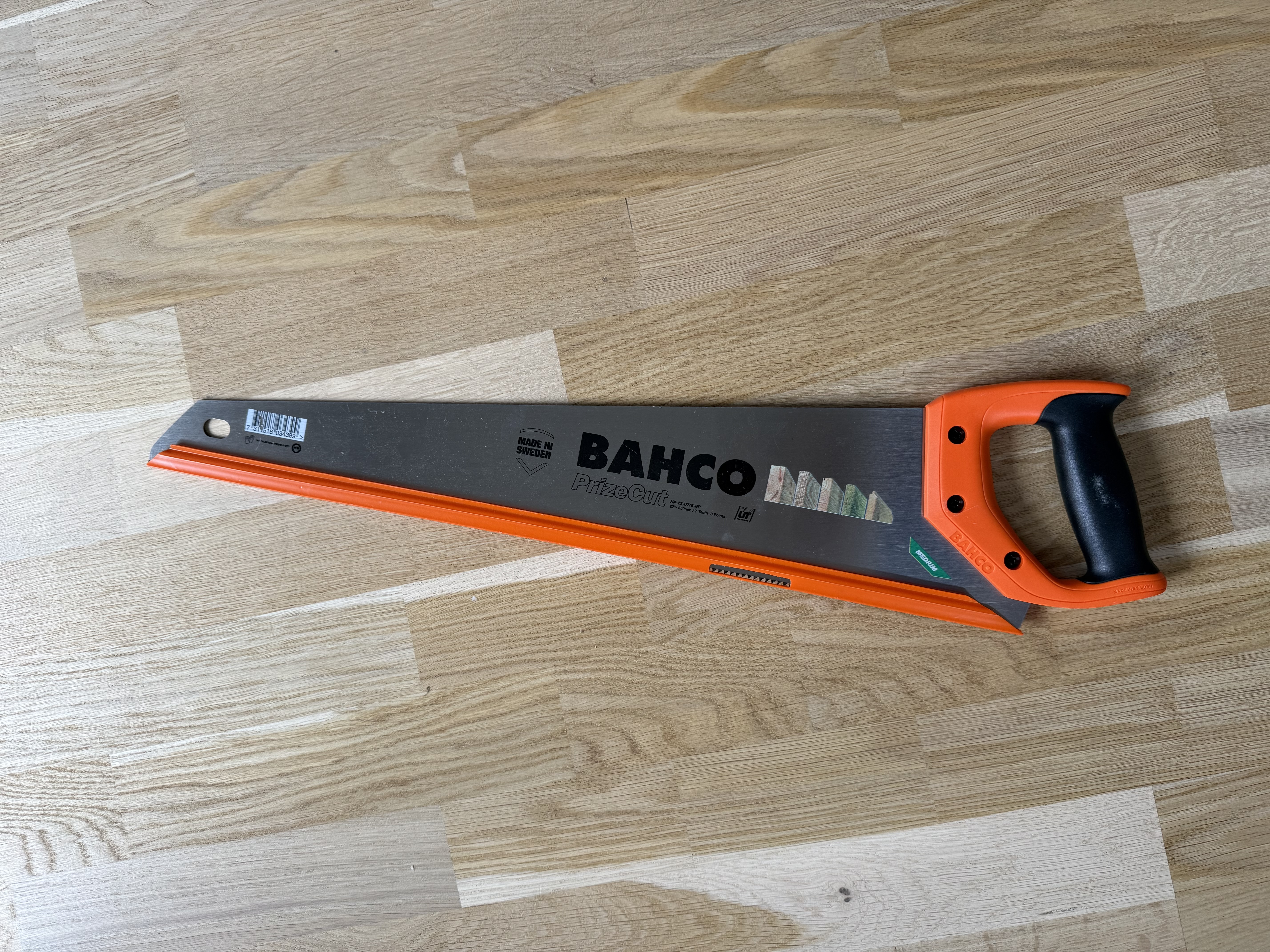 Bahco prizecut 22” hand saw (made in sweden) – wood cutting saw