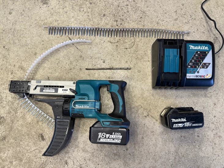 Makita dfr550 skruvautomat