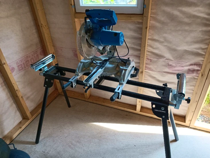 Kap & gersåg med stativ