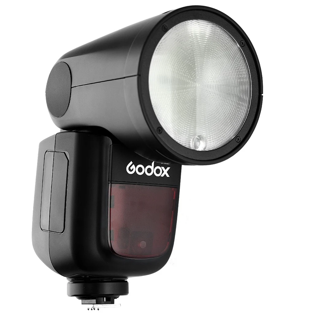 Godox v1 round head flashgun for canon - v1c