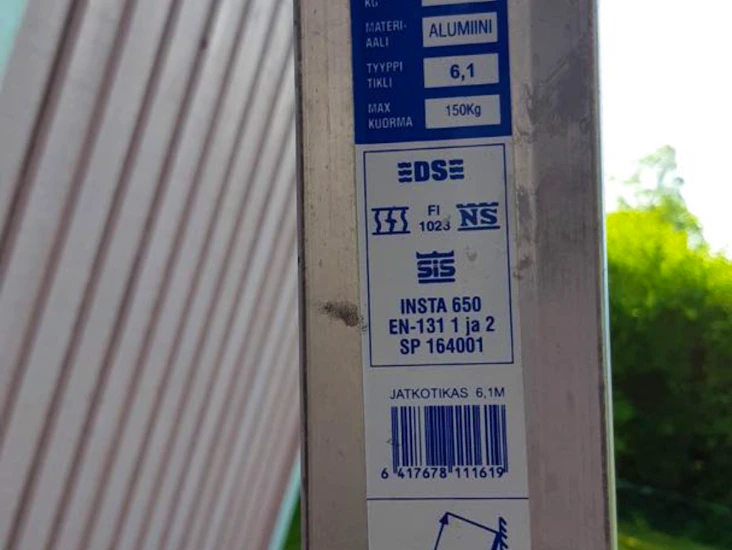 Aluminium stege 2 delad