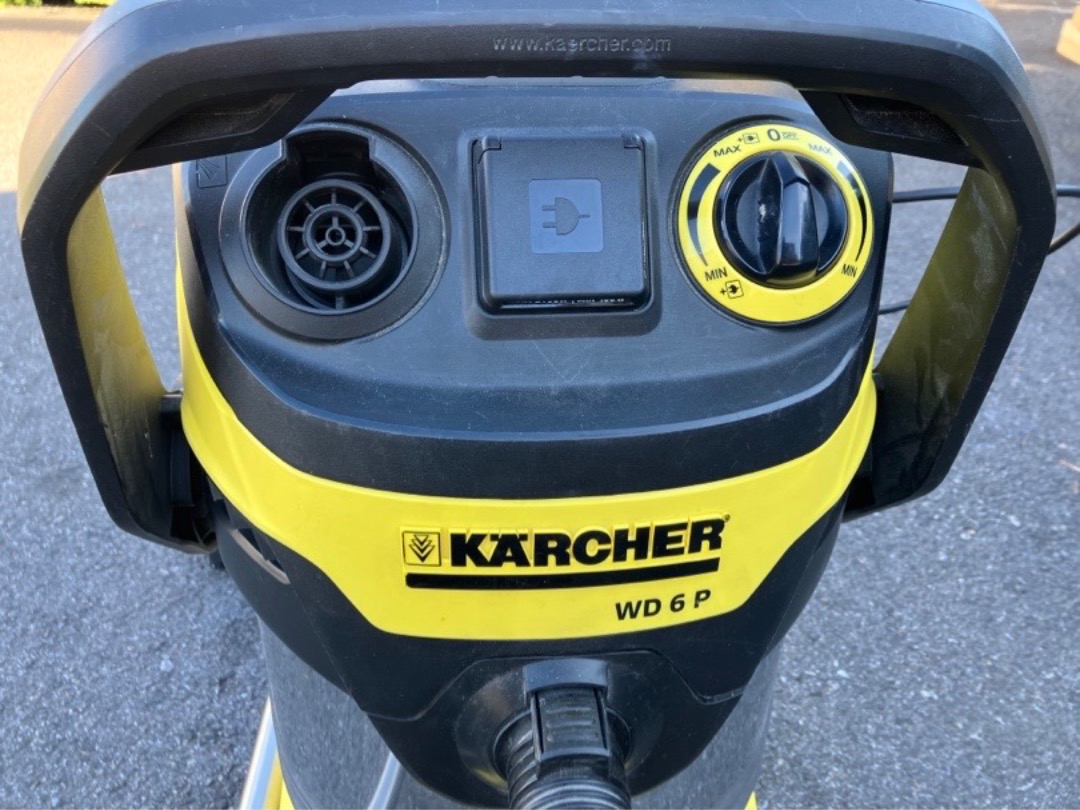 Grovstøvsuger kärcher wd 6 p