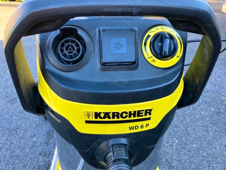 Grovstøvsuger kärcher wd 6 p