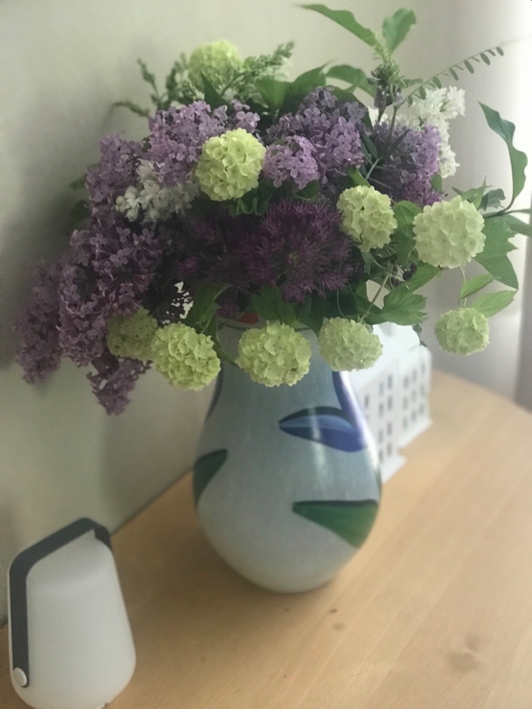 Blombukett eller gröna kvistar