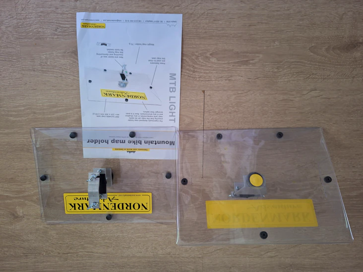 Pyöräsuunnistuskarttateline nordenmark mtb light 2 kpl